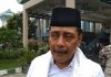 NU Minta Pesantren Tak Terprovokasi Teror Orang Gila Ketua nu jatim hasan mutawakkil alallah di masjid-al akbar surabaya
