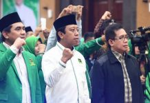 Strategi PPP Menangkan Duet Ganjar dan Gus Yasin Ketua Umum DPP PPP romahurmuziy tengah