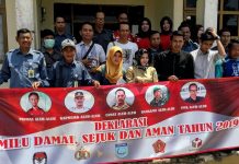 Masyarakat Aluh-Aluh Deklarasikan Kampanye Damai Pemilu Serentak 2019