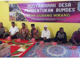 Ipda Muhidin Hadiri Musrenbang dan RKPDES