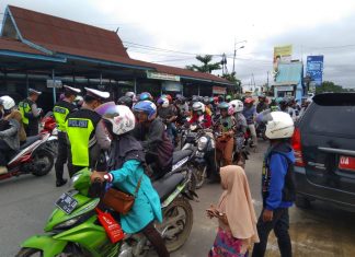 Polres Batola Gelar Razia Gabungan