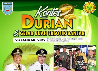 Kontes Durian Kabupaten Banjar 2019