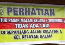 Penutupan Pasar Malam Kelayan disambut Gembira Warga
