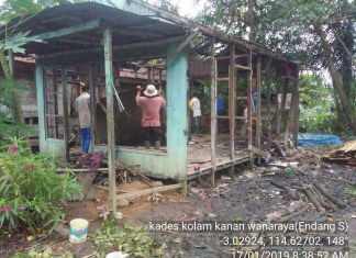 Rumah Hasim Di bedah Warga, Atapnya Bolong dan Tidak Bisa Tidur Saat Hujan