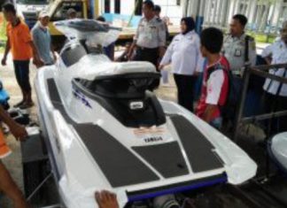 Dishub Kota Banjarmasin Punya 2 Jetski Baru