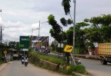 Dampak Dari Perbaikan Jembatan, Kemacetan Arus Lalu Lintas Mulai Dirasakan
