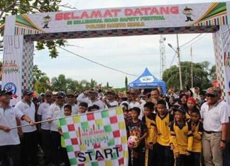 Road Safety Millennial Festival Polres Batola, Berlangsung Meriah