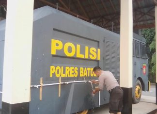 Haul Guru Sekumpul ke 14, Polres Batola, Siapkan Mobil Untuk Berwudhu
