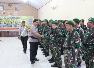 Kapolres Batola Pimpin Gelar Ops Keselamatan Intan 2019