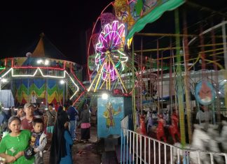 Pasar Malam Kertak Hanyar Mulai Ramai Pengunjung