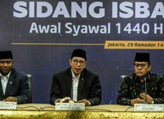 1 Syawal 1440 Hijriah, Jatuh Pada Hari Rabu