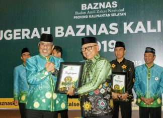 Baznas Kalsel Targetkan 2019 Dana Zakat Terhimpun Rp. 6 Miliar.