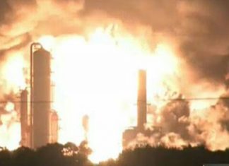 Kilang Minyak Philadelphia Energy Solutions AS, Terbakar