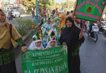Inilah cara PAUD Raudhatul Athfal Banjarbaru memeriahkan tahun baru Islam 1 Muharram 1441 Hijriah