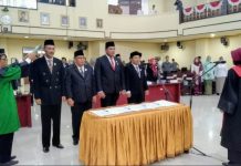 Gerindra bersama Golkar, Nasdem dan PPP jabat unsur pimpinan DPRD Banjar periode 2019-2024