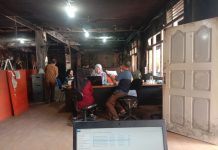 Pelayanan tetap berjalan normal Meskipun kantor terbakar