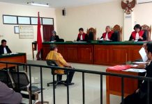 Bupati Balangan Ansharuddin, jalani sidang perdana