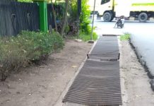 Drainase Di Depan SDN Keraton 1 Martapura Akan Di Pasang Penutup Beton