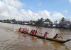 Tim Dayung Sama Rasa, sabet juara pertama dalam lomba dayung tradisional di Batola