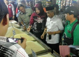 Jelang Natal dan Tahun Baru 2020, harga sembako di pasar tradisional Martapura relatif stabil.