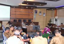 Rapat koordinasi mingguan jajaran Pemkab Banjar, bahas surat edaran Mendagri