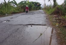 Jelang kegiatan.Haul ke 15 Guru Sekumpul, PUPR perbaiki sejumlah ruas jalan di Martapura dan sekitarnya