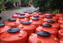 BPBD Kabupaten siapkan 120 tandon air bersih untuk dapur umum selama berlangsungnya haul ke 15 Guru Sekumpul