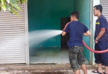 Jelang sepekan acara haulan Guru Sekumpul, PD Pasar bersama masyarakat bergotong royong membersihkan PPS Martapura