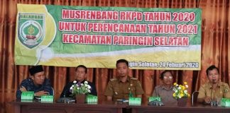 Usulan rakyat yang disampaikan dalam Musrenbang, bisa menjadi tolak ukur dan skala prioritas untuk direalisasikan