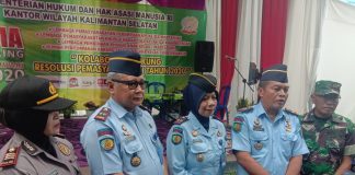 Warga binaan lapas Martapura perlu binaan Literasi agar bisa kembali di terima di lingkungan sosialnya