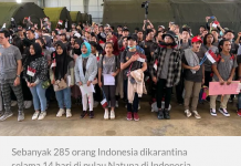 Indonesia telah melakukan ‘sangat baik’ dalam menangani warga negaranya yang dievakuasi dari Hubei: WHO