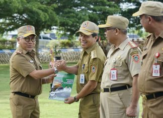 Dinas Kehutanan raih prestasi terbaik kinerja dan budaya kerja semester II 2019