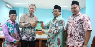 Dinas Kesehatan Banjar, bersama tokoh agama diberi penjelasan tentang bolehnya penggunaan vaksin MR dari Komisi Fatwa MUI