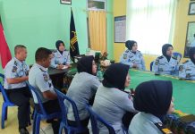 Antisipasi Covid-19 Lapas Perempuan Martapura, kurangi Intensitas kontak langsung keluarga dengan penghuni Lapas.