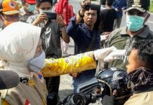 Sepekan.pasca pendirian posko di perbatasan Kalteng, pihak proviinsi Kalsel belum salurkan bantuan yang di janjikan