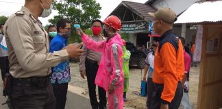 Lawan Covid – 19, Desa Abumvyn Jaya bangun 3 posko terpadu, untuk memutus mata rantai pandemi Corona