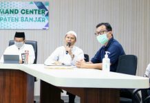 Satu pasien terkonfirmasi positif asal Kabupaten Banjar, di nyatakan sembuh