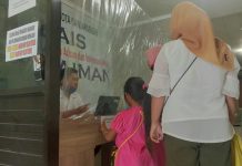 Warga tagih janji pemerintah kota Banjarmasin, soal bantuan sembako selama diberlakukannya PSBB
