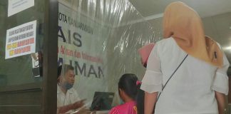 Warga tagih janji pemerintah kota Banjarmasin, soal bantuan sembako selama diberlakukannya PSBB