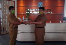 Budayakan menanam lombok, Dishut Kalimantan Selatan serahkan bantuan bibit lombok untuk ASN di Kabupaten HSS dan HST