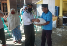 Imbas Corona, Pemkab Balangan salurkan bantuan beras bagi warga kurang mampu