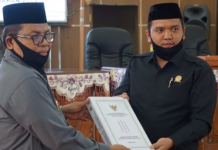 Bupati Balangan sampaikan LKPj tahun 2019, “Persoalan yang masih dominan, terkait dengan sumber daya manusia”