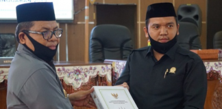 Bupati Balangan sampaikan LKPj tahun 2019, “Persoalan yang masih dominan, terkait dengan sumber daya manusia”