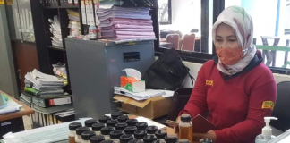Cegah pandemi Corona, Staf dan Karyawan KPH Tabalong, dapat suplemen tambahan agar selalu sehat
