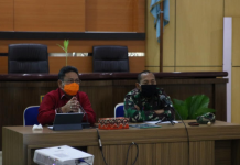 Setda Banjar bersama Dandim 1006 Martapura, pimpin rakor persiapan pemberlakuan PSBB