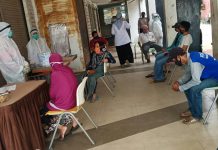 Melacak Corona di pasar, melalui rapid test terhadap pedagang di sejumlah pasar tradisional