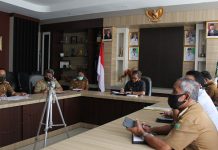 Anggota Komisi V DPR-RI, gelar kegiatan rises dengan Bupati Balangan lewat video conference