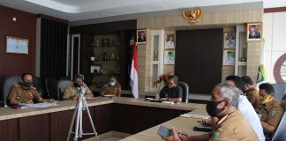 Anggota Komisi V DPR-RI, gelar kegiatan rises dengan Bupati Balangan lewat video conference