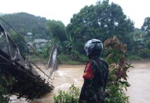 Runtuhnya Jembatan Gantung Desa Benteng, warga kehilangan jalur pintas terdekat di sekitarnya
