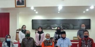 Saidan Fahmi: Ke Grogot bukan kunjungan kerja, melainkan hanya melihat cara penanganan Covid-19.